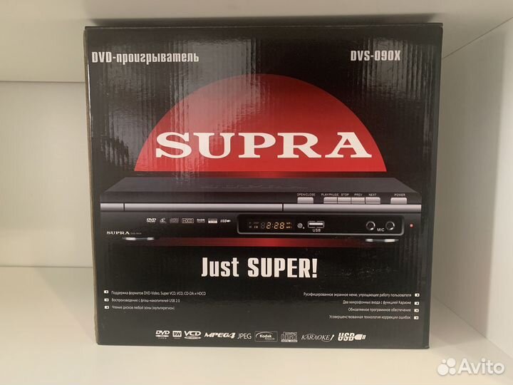DVD проигрыватель Sony DVS-090X в коробке