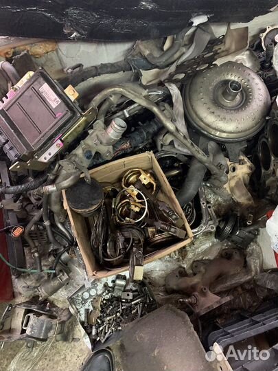 Двигатель vq35de в разборе