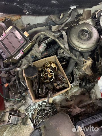 Двигатель vq35de в разборе