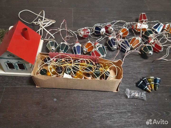 Новогодние елочные игрушки СССР