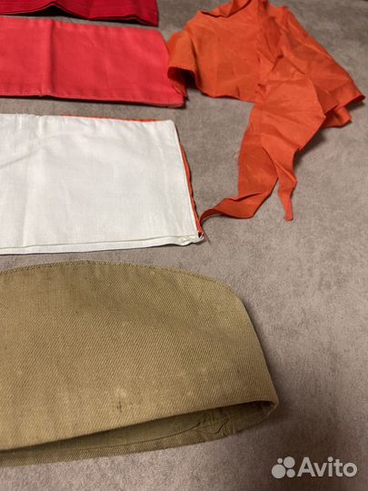 Пилотка СССР солдатская октябрятская пионерска