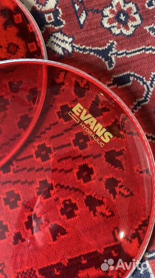 Пластики для барабанов evans новые 13/14