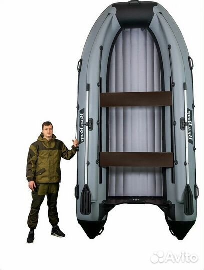 Лодка нднд RiverBoats RB — 430 (нднд) + Фальшборт