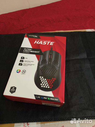 Мышь HyperX pulsefire haste