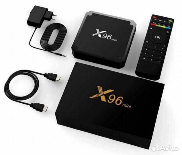 Мультимедийный плеер смарт приставка X96 mini