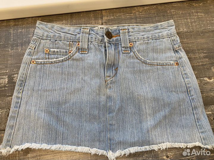 Джинсовая юбка levis