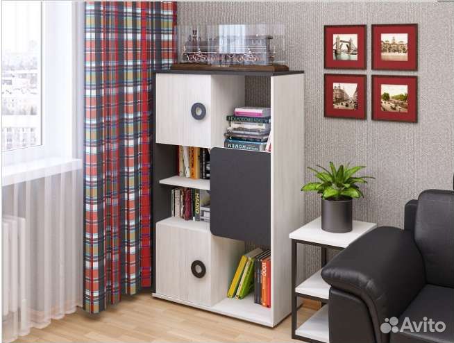 Стеллаж для игрушек и книг