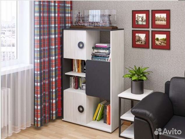 Стеллаж для игрушек и книг