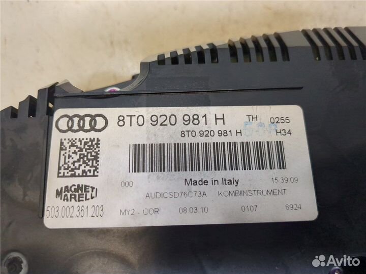 Щиток приборов Audi A5, 2010