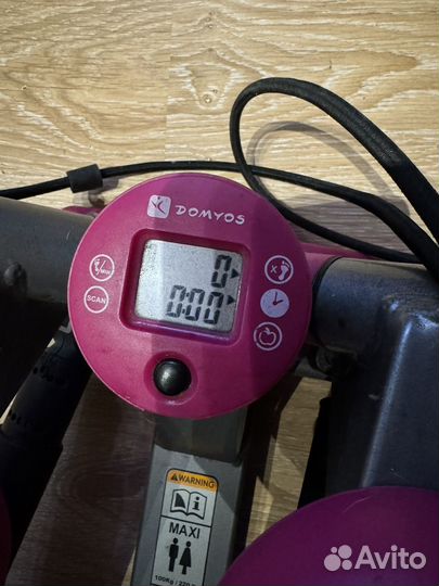 Тренажер степпер с эспандерами