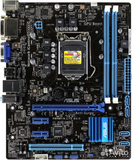 Материнская плата на 1155 сокете