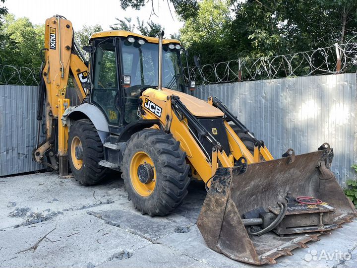 Услуги экскаватора погрузчика JCB 3CX