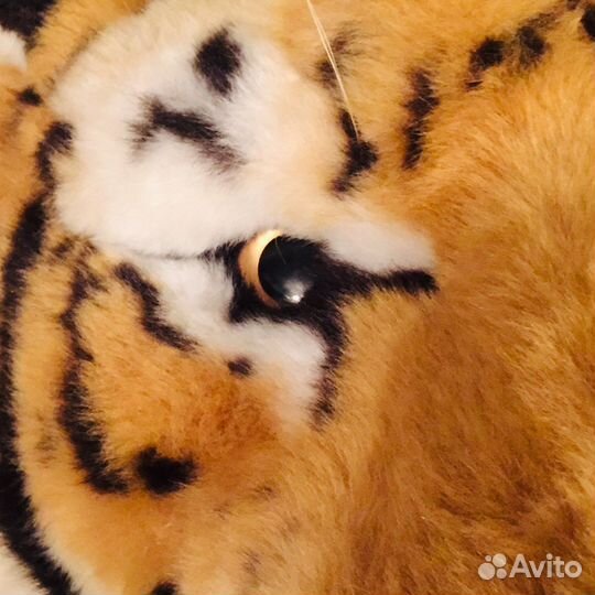 Тигр.Голова тигра.Мягкая игрушка