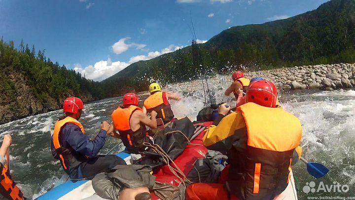Сплав в Ангарске - Выходные на Китое