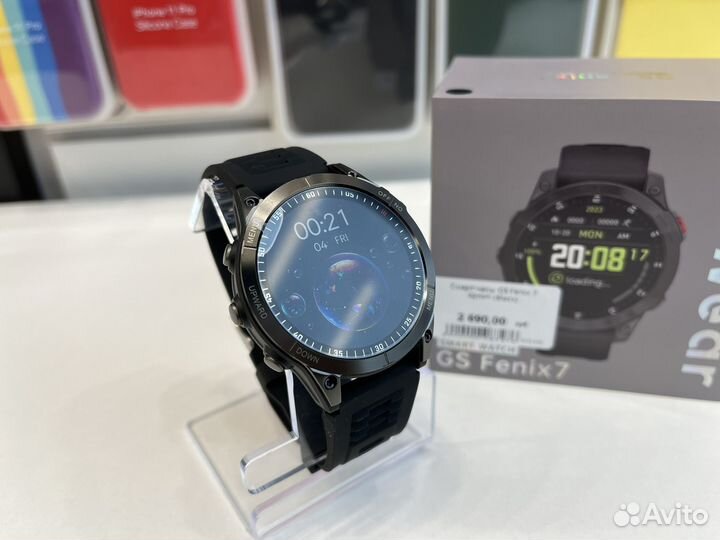 Умные смарт - часы GS Fenix 7 42 mm