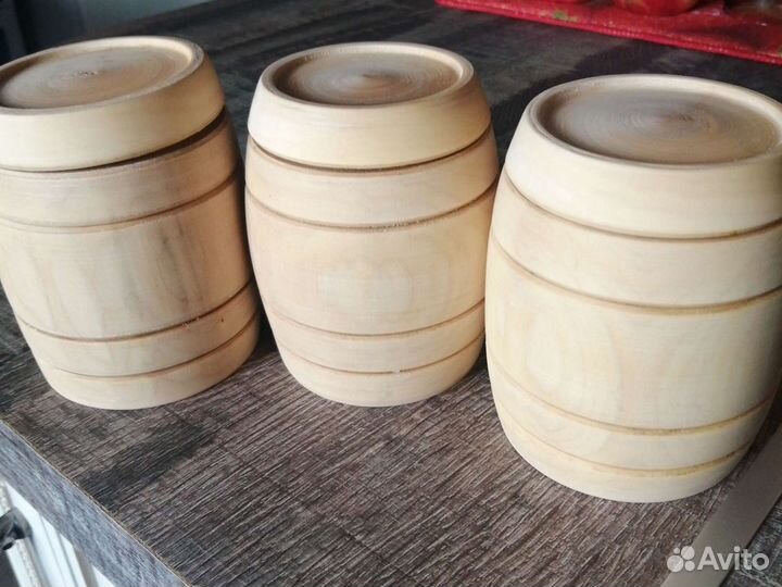 Бочонок для мёда из липы новый