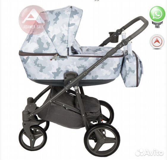 Коляска adamex reggio 2 в 1