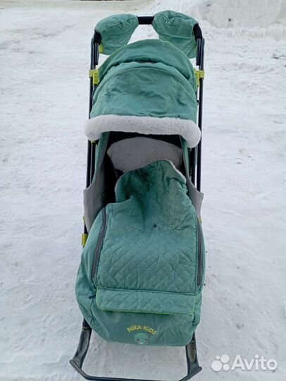 Санки коляска ника 7