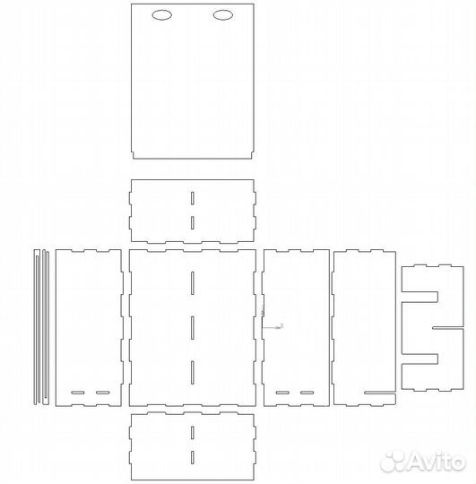 Чертежи для лазерной резки