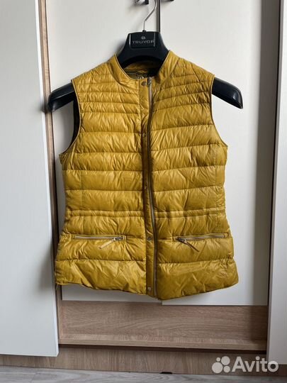 Жилетка Zara пух перо