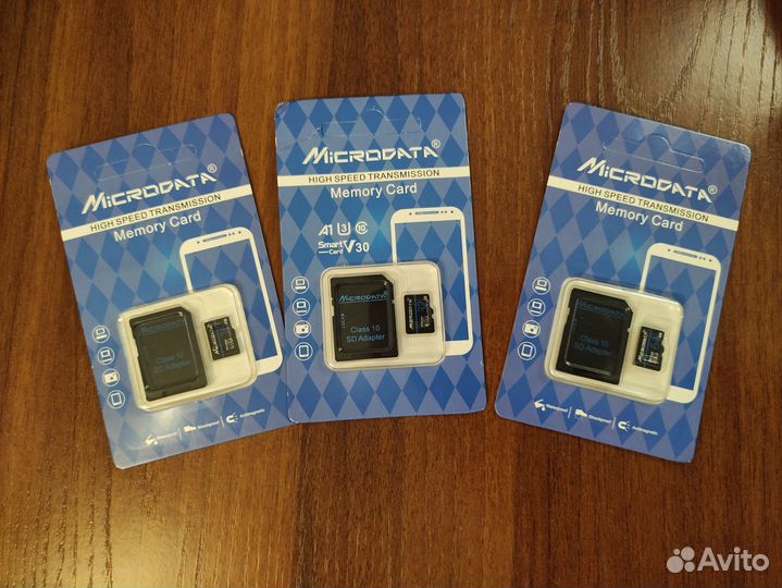 Карта памяти MicroSD 16, 32, 64Gb