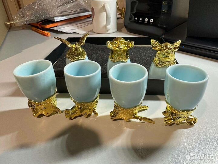 Рюмки Перевертыши - керамические