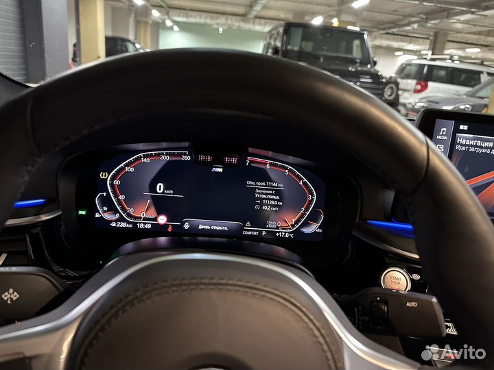 BMW 5 серия 2.0 AT, 2022, 10 879 км