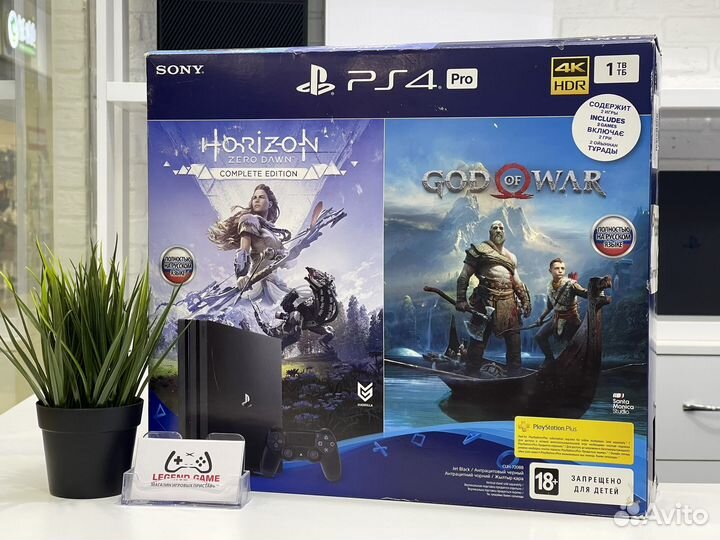 Sony PS4 Pro 1TB как новая