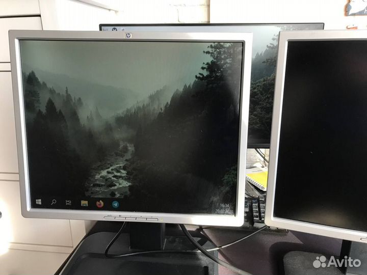 Монитор HP L1755, 2шт