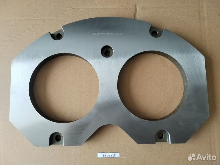 Плита шиберная автобетононасоса Cifa 228228