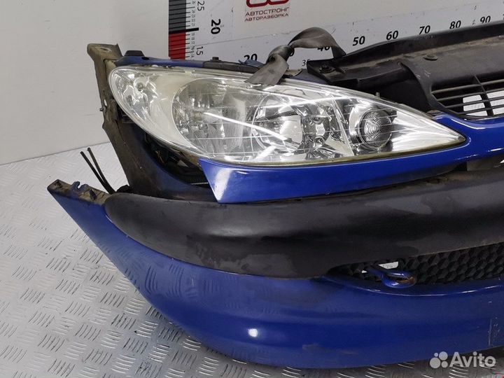 Бампер (ноускат) для Peugeot-Citroen 206