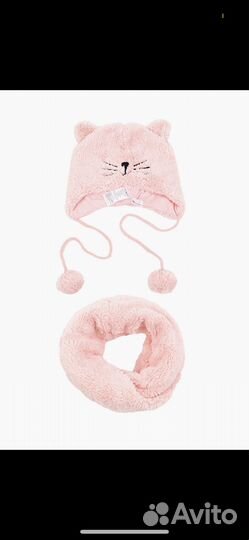 Комплект шапка, снуд