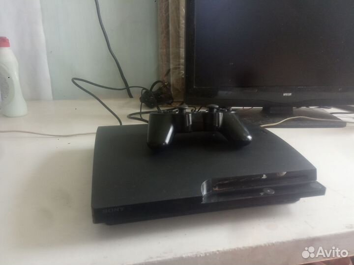 Игровая приставка ps3 slim прошитая