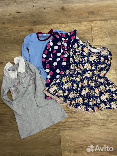 Вещи пакетом на девочку 104-110