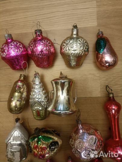 Елочные игрушки СССР