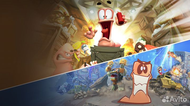 Worms Battlegrounds + Worms W.M.D