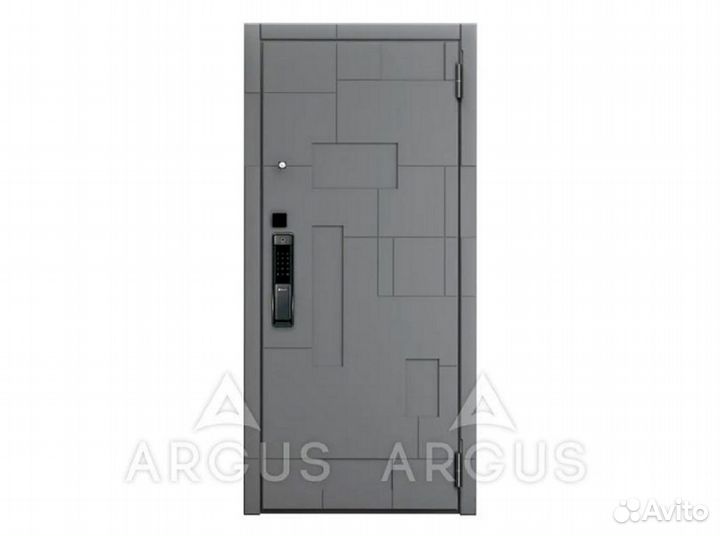 Электронная входная дверь с отпечатком пальца