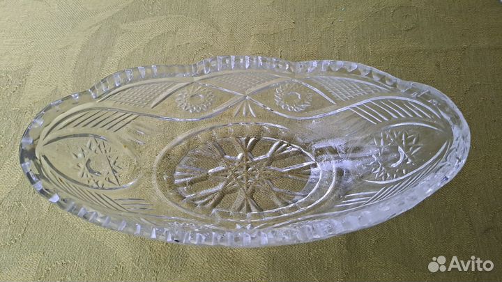 Вазы хрустальные