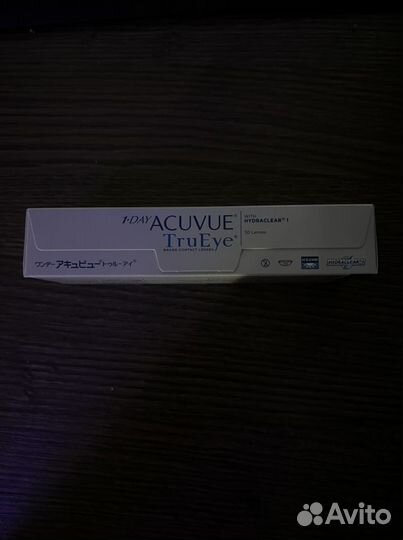 Линзы контактные acuvue забронирован