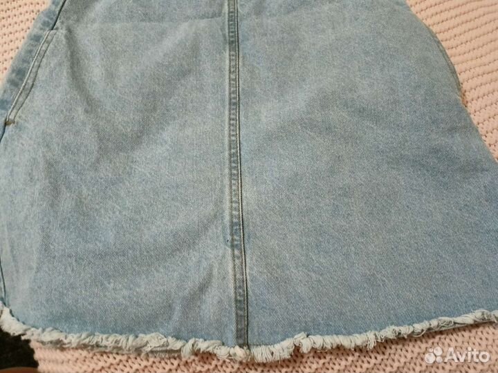 Джинсовый сарафан для девочки