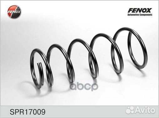 Пружина подвески Suzuki SX4 06- SPR17009 fenox