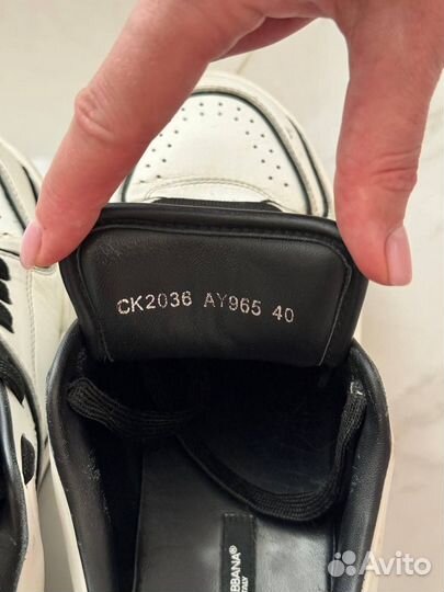 Dolce gabbana кеды