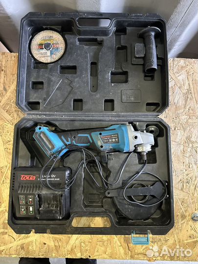 Аккумуляторная Ушм toua