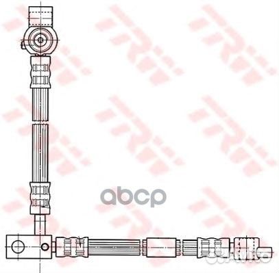 Шланг тормозной перед прав PHD541 TRW
