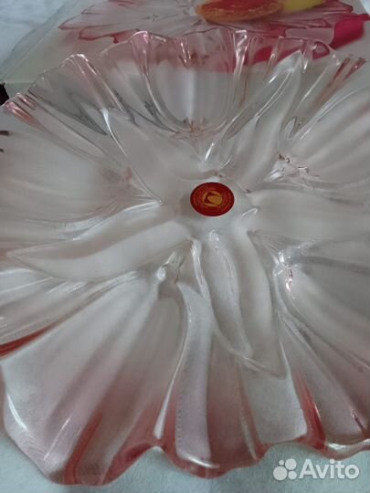 Walther glas Sylvia тарелка блюдо новое