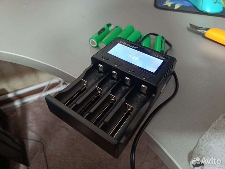 Зарядное LitiKala+ 6 акб 18650