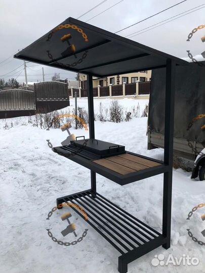 Кованый мангал для дачи