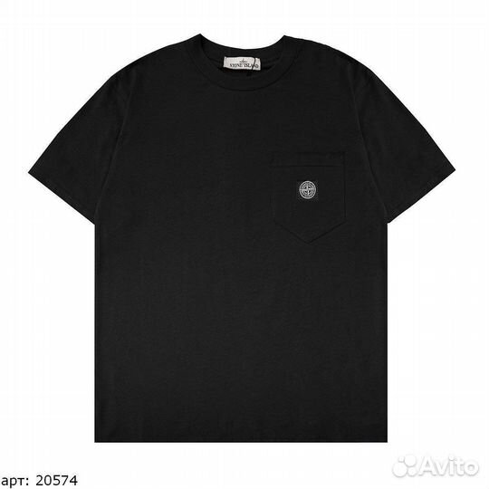 Футболка Stone Island Чёрная