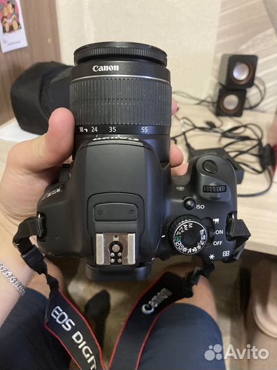 Зеркальный фотоаппарат canon 650d