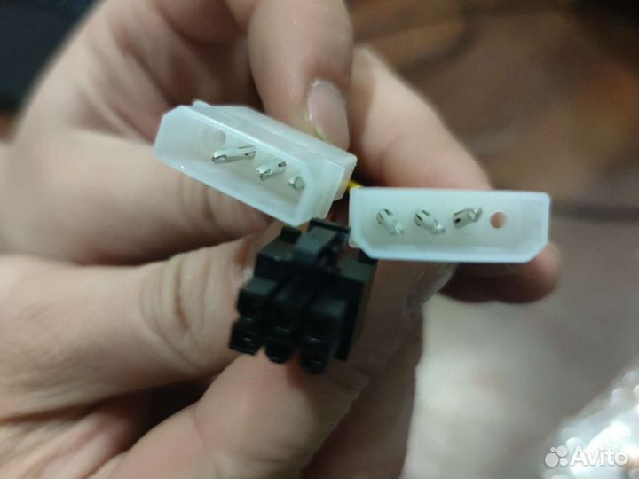 Переходник для питания видеокарты 6 пин
